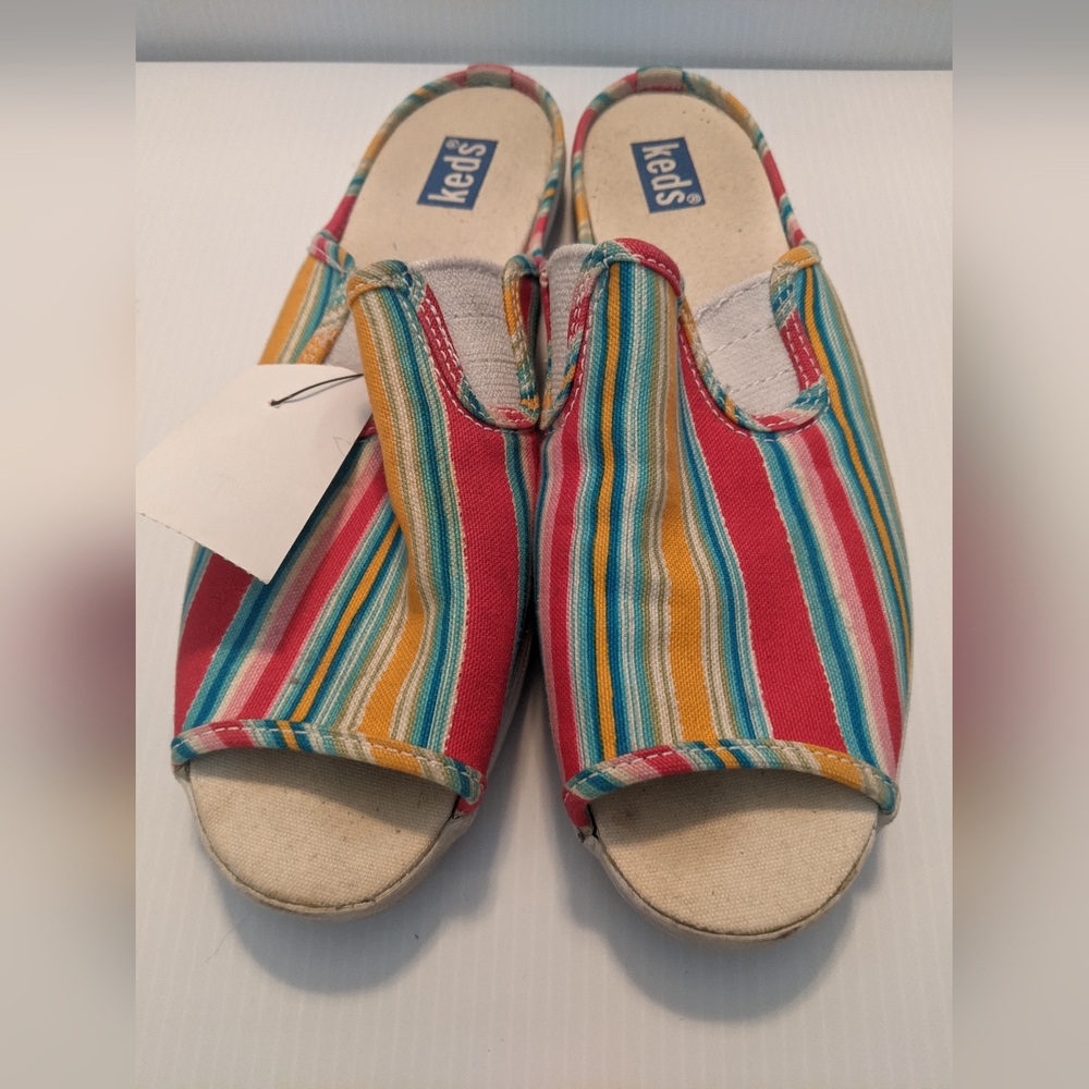 Keds Multicolor Striped Sandals